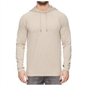 NEW FLAGS & ANTHEM vick performance hoodie in oat